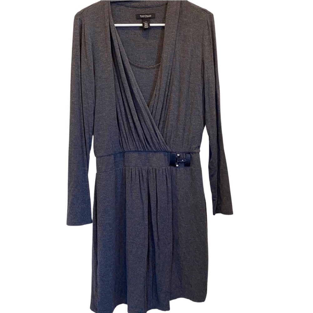 White House Black Market Long Sleeve Dress EUC Size 4